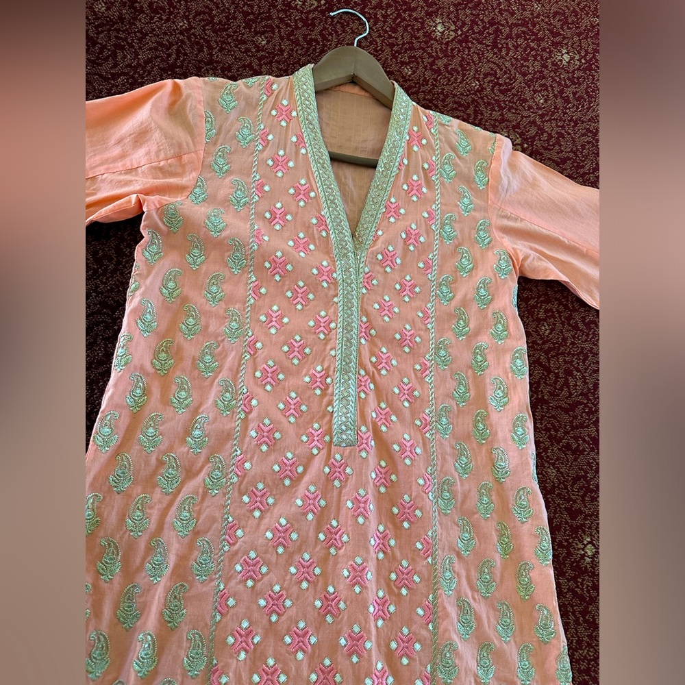 Pink LimeLight Kameez/Long Shirt- Pakistani Suit